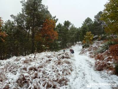 Valle de Iruelas - Pozo de nieve - Cerro de la Encinilla;pantalones senderismo senderismo en cordoba